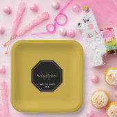 パーソナライズされた紙プレート懇親会 ペーパープレート (パーティー)