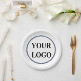 パーソナライズされた紙プレート金ゴールド卒業党 ペーパープレート