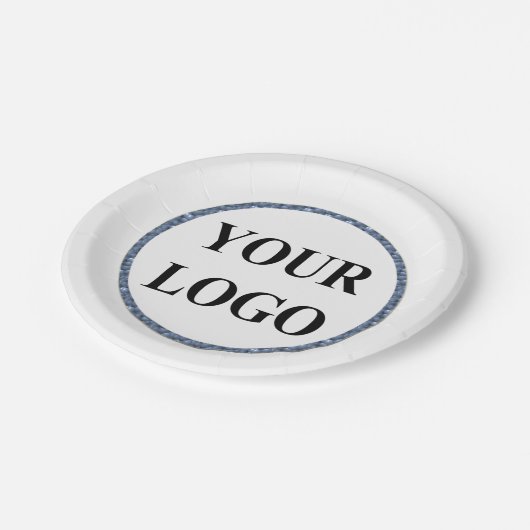 パーソナライズされた紙プレート金ゴールド卒業党 ペーパープレート (アングル)