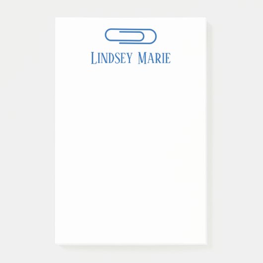 パーソナライズされた紙CLIPポストイットノート ポストイット (正面)