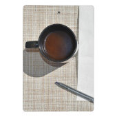 パーソナライズされた素晴らしインスパイア日 ミニクリップボード (裏面)