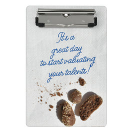 パーソナライズされた素晴らしインスパイア日 ミニクリップボード