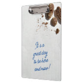 パーソナライズされた素晴らし日感動的 クリップボード (左)