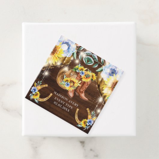 パーソナライズされた素朴フローラ フェイバータグ (インサイチュ)