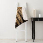 パーソナライズされた素朴ブランケット シェルパブランケット (インサイチュ)