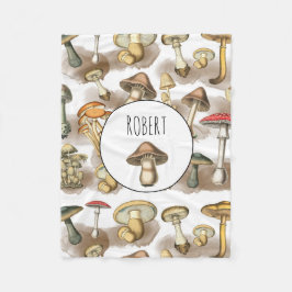 パーソナライズされた素朴ヴィンテージ フリースブランケット