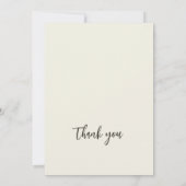 パーソナライズされた素朴ヴィンテージ 招待状 (裏面)