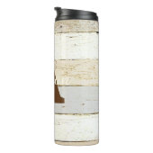 パーソナライズされた素朴木 タンブラー (回転右)