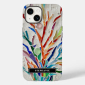 パーソナライズされた素朴 Case-Mate iPhoneケース (裏面)
