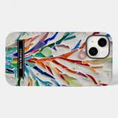 パーソナライズされた素朴 Case-Mate iPhoneケース (裏面 (横))