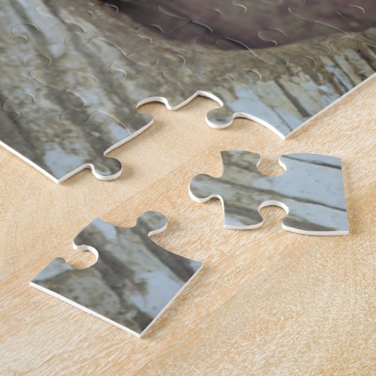 「パーソナライズされた結婚してくれない?」 隠しメッセージ ジグソーパズル (側面)