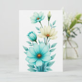 パーソナライズされた結婚カード 招待状 (スタンド正面)