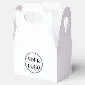 パーソナライズされた結婚ギフトカスタマイズアイディアロゴ フェイバーボックス (オープン)