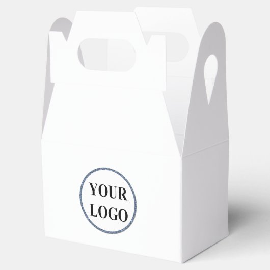 パーソナライズされた結婚ギフトカスタマイズアイディアロゴ フェイバーボックス (オープン)