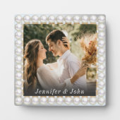 パーソナライズされた結婚写真プラーク フォトプラーク (正面)