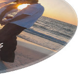 パーソナライズされた結婚写真 カッティングボード (角)