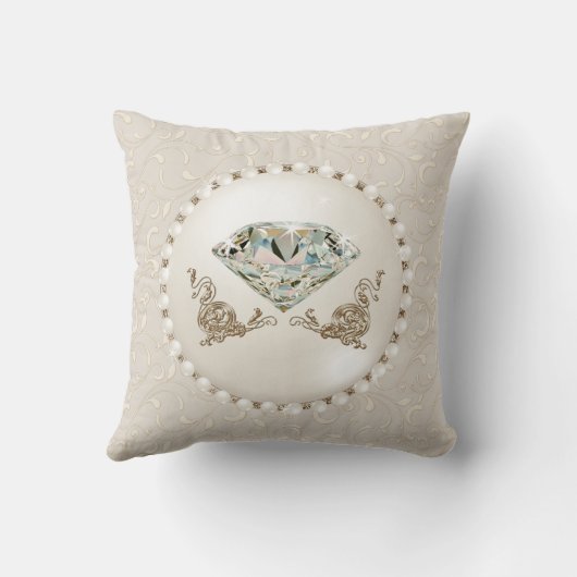 パーソナライズされた結婚周年記念クッション クッション (裏面)