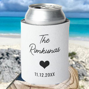 パーソナライズされた結婚式の引き出物ブライダルパーティ供給 缶クーラー