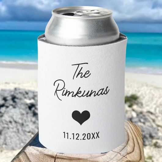 パーソナライズされた結婚式の引き出物ブライダルパーティ供給 缶クーラー
