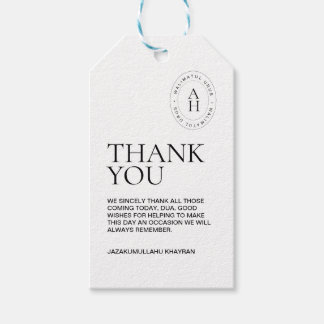 パーソナライズされた結婚式の引き出物ラベル ギフトタグ