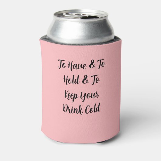 パーソナライズされた結婚式の引き出物結婚のゲストへの贈り物 缶クーラー (缶裏面)