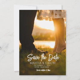 パーソナライズされた結婚式の招待状（Save the Date）テンプレート 招待状