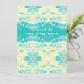 パーソナライズされた結婚式招待状 (スタンド正面)