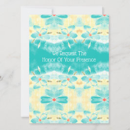 パーソナライズされた結婚式招待状