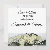 パーソナライズされた結婚式招待状 招待状 (正面)