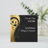 パーソナライズされた結婚式招待状 招待状 (スタンド正面)