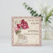 パーソナライズされた結婚式招待状 招待状 (スタンド正面)