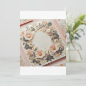 パーソナライズされた結婚式、誕生日、招待状 招待状 (スタンド正面)