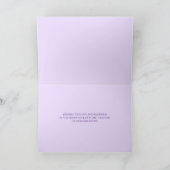 パーソナライズされた結婚引用文付きカー感動的ド カード (内部)