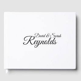 パーソナライズされた結婚本 ゲストブック