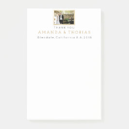 パーソナライズされた結婚謝礼 ポストイット