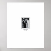 パーソナライズされた結婚願いのポスター ポスター (正面)