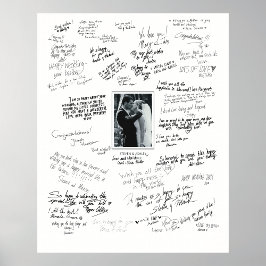 パーソナライズされた結婚願いのポスター ポスター