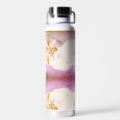 パーソナライズされた結婚 ウォーターボトル (背面)