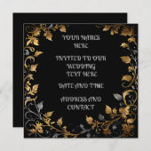 パーソナライズされた結婚 セーブザデート (正面/裏面)