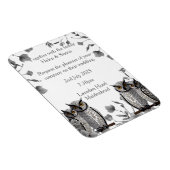 パーソナライズされた結婚 マグネット (右側)