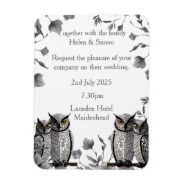 パーソナライズされた結婚 マグネット