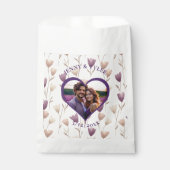 パーソナライズされた結婚 | 写真テンプレート フェイバーバッグ (正面)