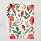 パーソナライズされた結婚 招待状 (正面/裏面)