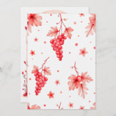 パーソナライズされた結婚 招待状 (正面/裏面)