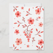 パーソナライズされた結婚 招待状 (正面)