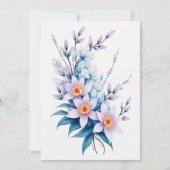 パーソナライズされた結婚 招待状 (正面)