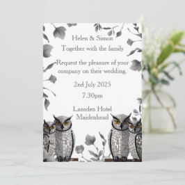 パーソナライズされた結婚 招待状