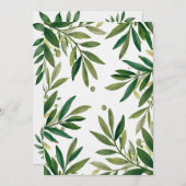 パーソナライズされた結婚 招待状 (正面/裏面)