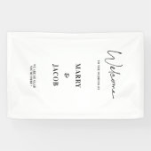 パーソナライズされた結婚Decorリハーサルパーティー歓迎 横断幕 (横)