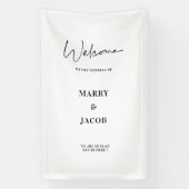 パーソナライズされた結婚Decorリハーサルパーティー歓迎 横断幕 (縦)